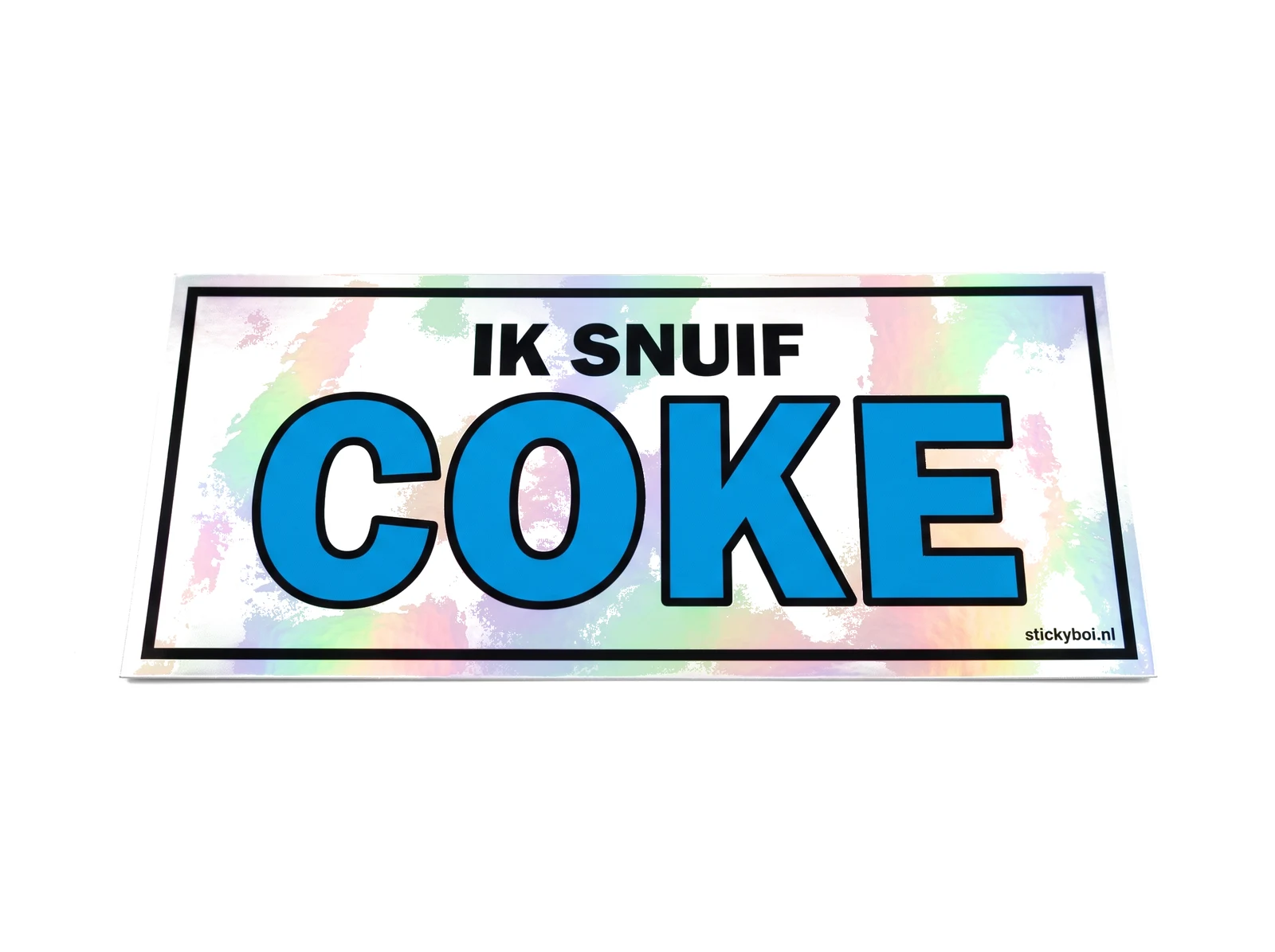 Ik snuif coke