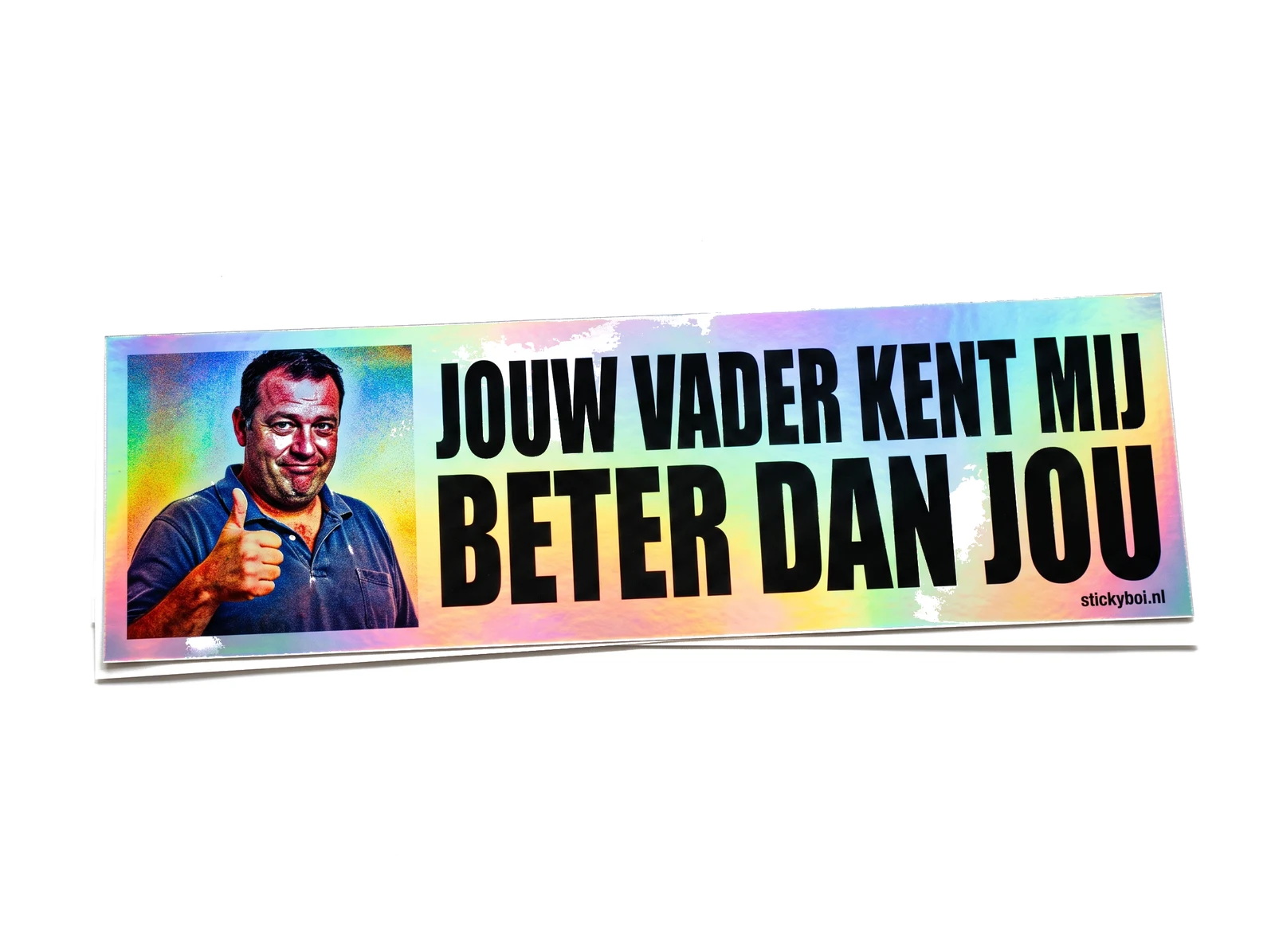 Jouw vader kent mij beter dan jou