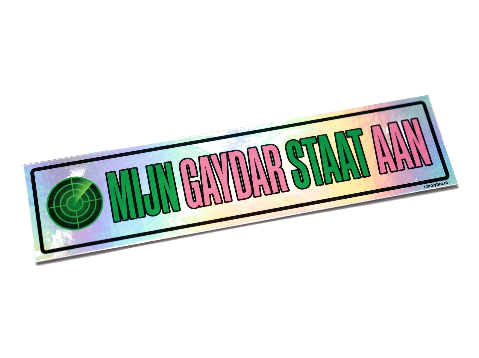 Mijn gaydar staat aan