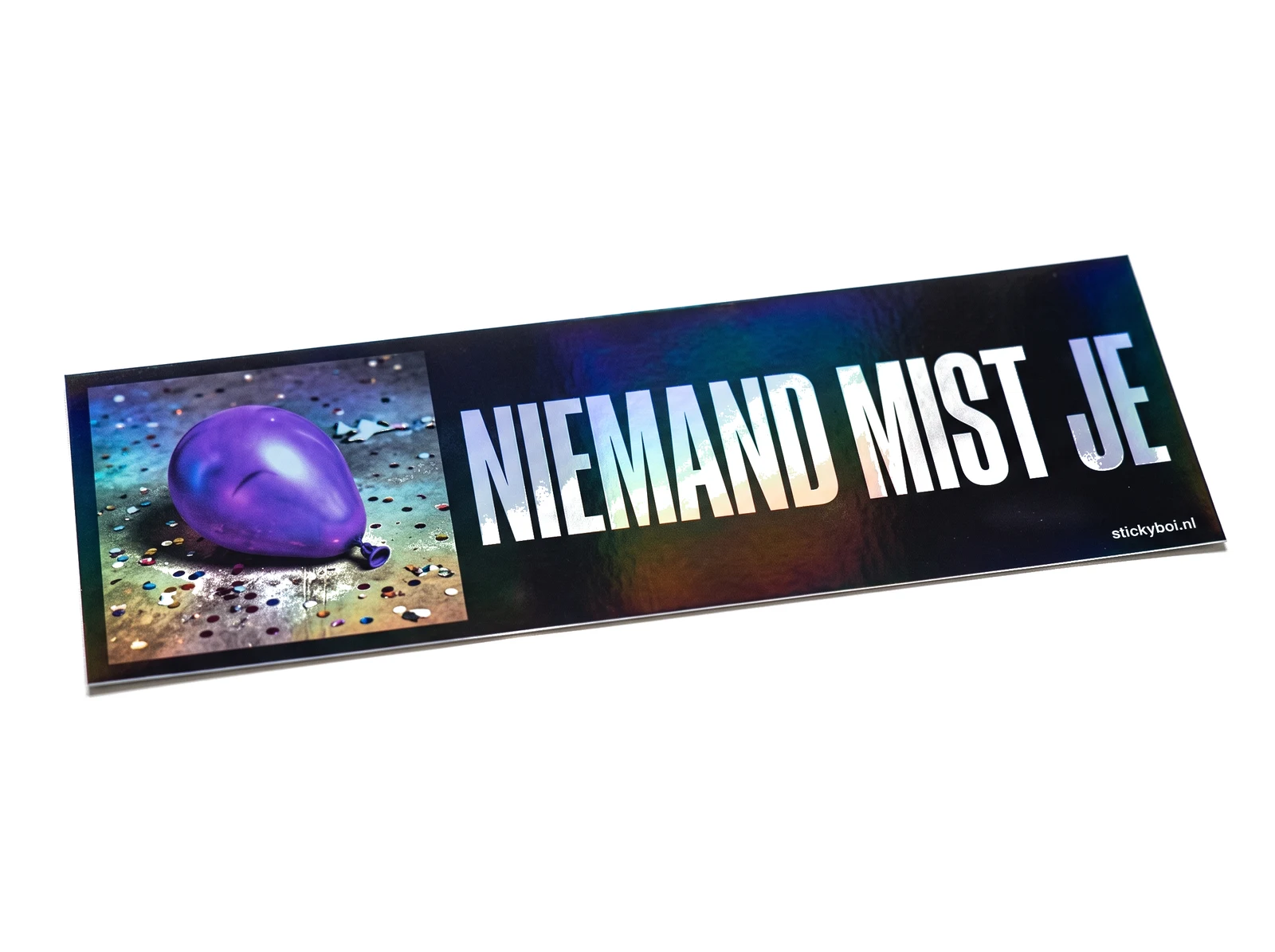 Niemand mist je